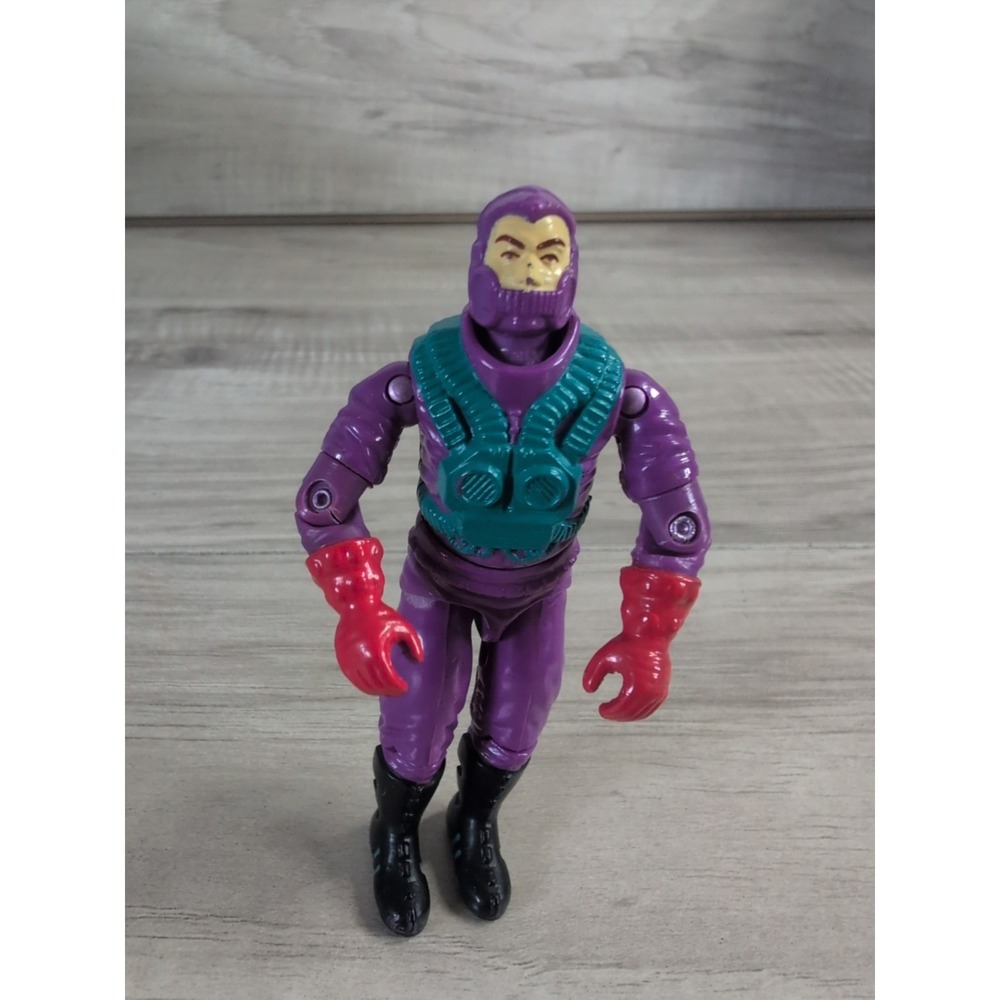 GI Joe Cobra Toxo Viper 1988 Vintage HASBRO 3.75" 1:18 Scale Loose Incomplete